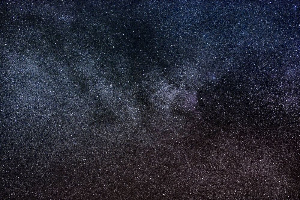 Night sky full of stars over Silverthorne.. Original public domain image from Wikimedia Commons