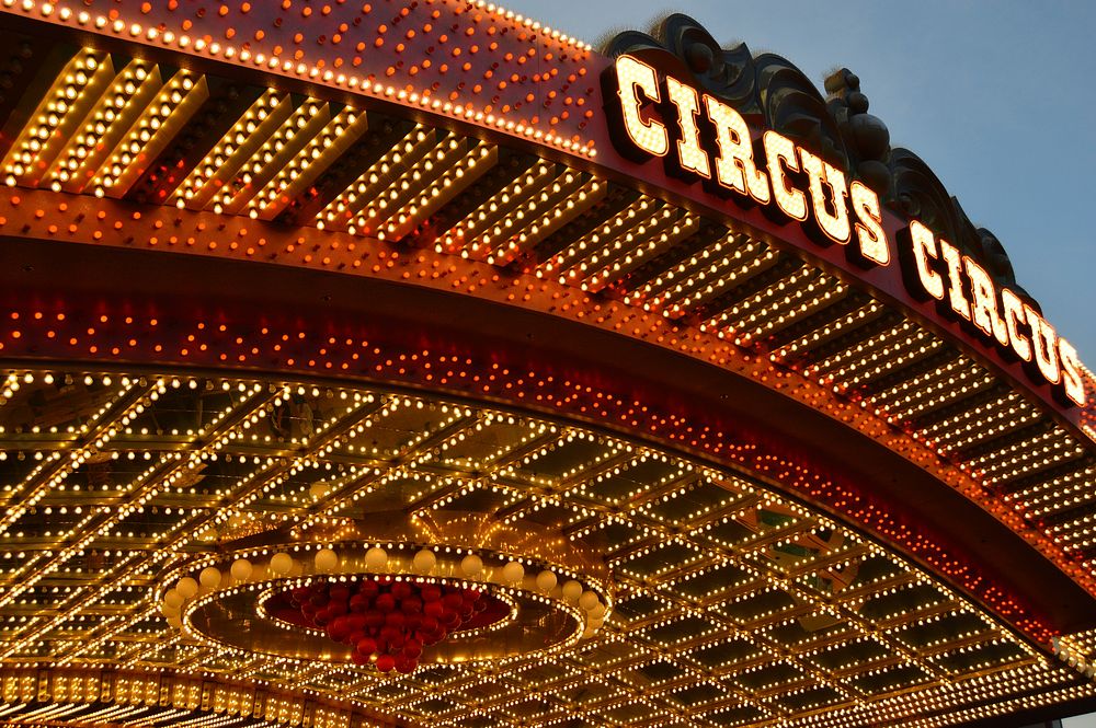 Circus Circus, Las Vegas, United States. Original public domain image from Wikimedia Commons