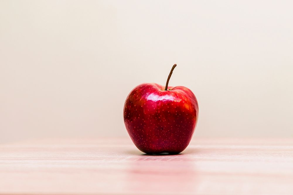 Apple. Original public domain image from Wikimedia Commons
