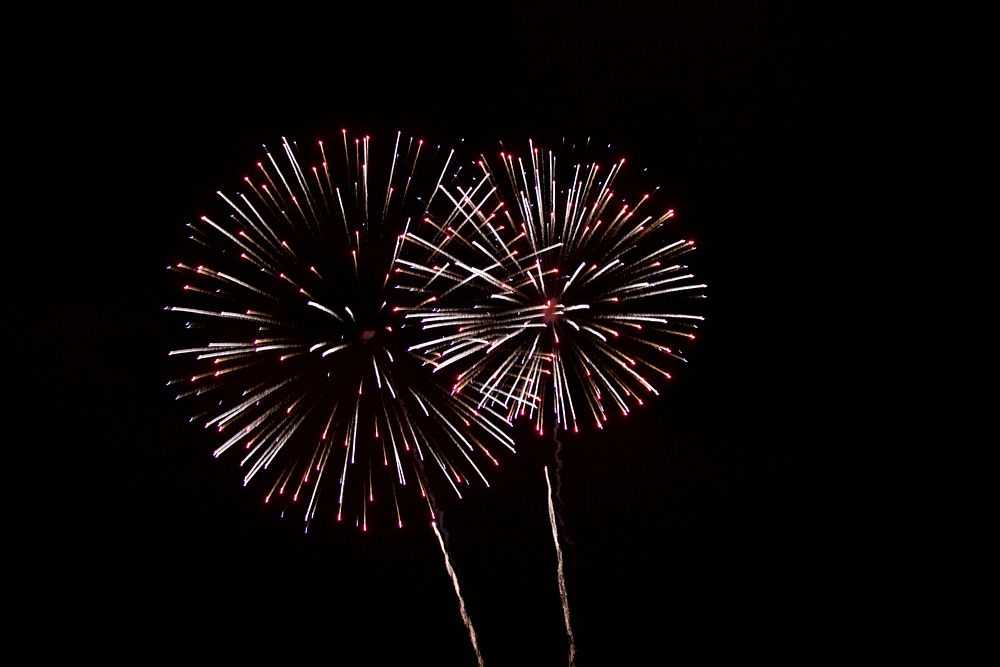 Fireworks. Original public domain image from Wikimedia Commons