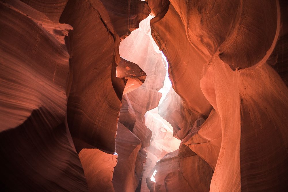 Lower Antelope Canyon, Page, United States. Original public domain image from Wikimedia Commons