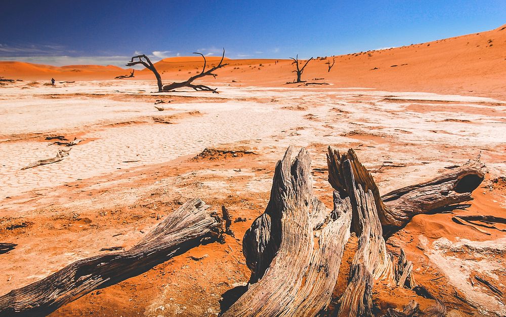 Sossusvlei, Namibia. Original public domain image from Wikimedia Commons