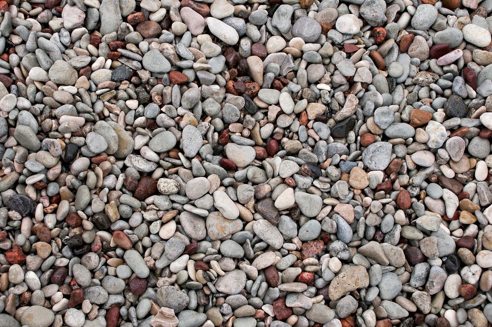 Rocks on beach, Gotland, Sweden. Original public domain image from Wikimedia Commons