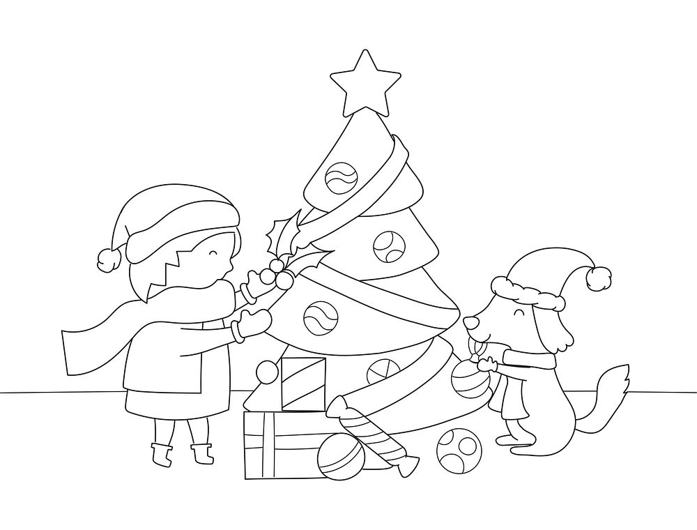 Merry Christmas concept