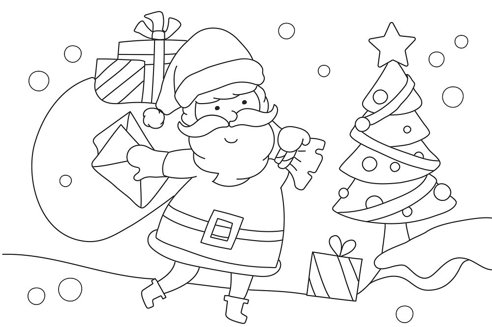 Merry Christmas Vector | Premium Vector Illustration - rawpixel