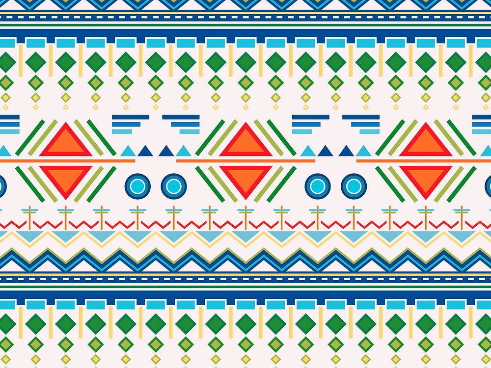 Illustration of ethnic pattern | Free Vector - rawpixel