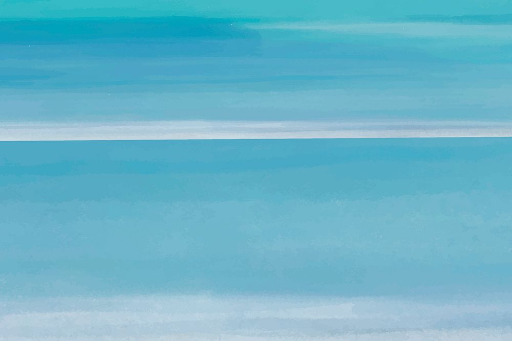 Blue watercolor background, blue desktop wallpaper abstract design vector