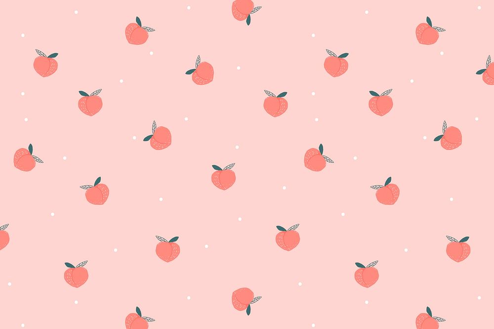 Peach background psd, cute desktop wallpaper