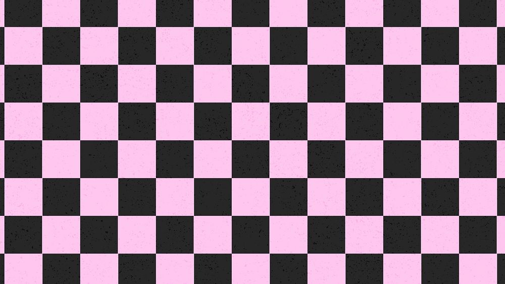 Pink checkered desktop wallpaper, pattern background