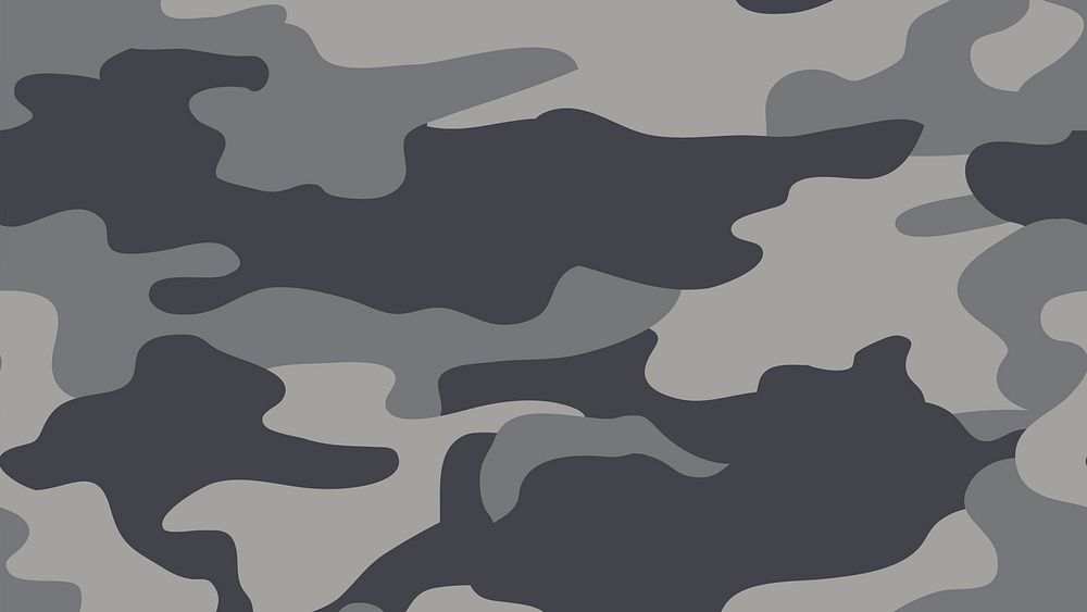 Grey camouflage pattern HD wallpaper design 