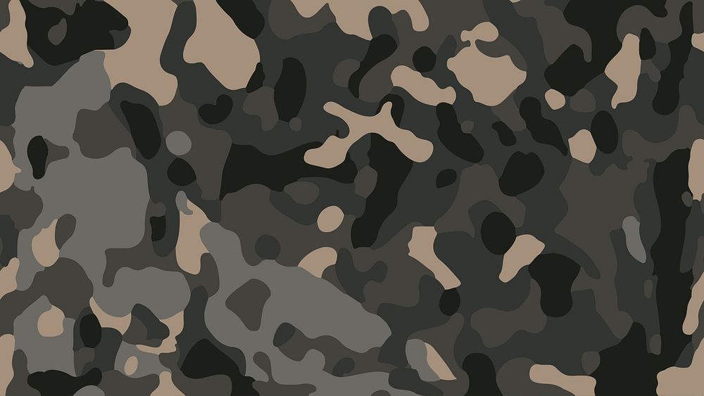 Green camouflage pattern desktop wallpaper design