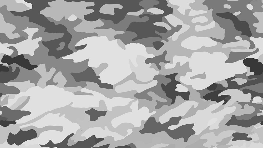 Gray camouflage computer wallpaper patterned background