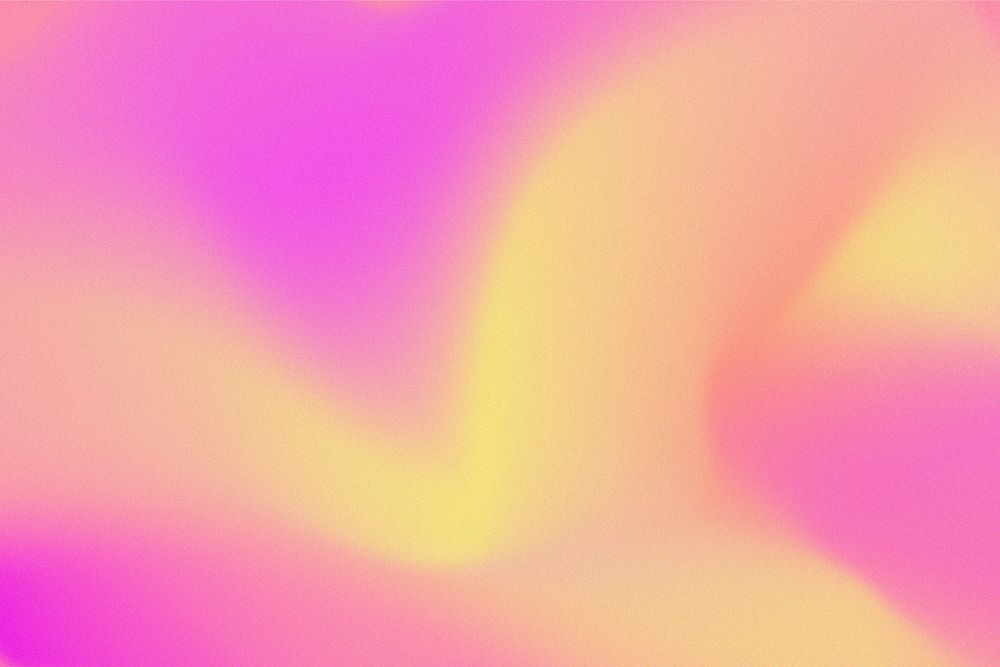 Aesthetic pink and yellow gradient background, colorful design