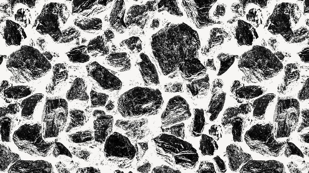 Black & white desktop wallpaper, abstract texture design