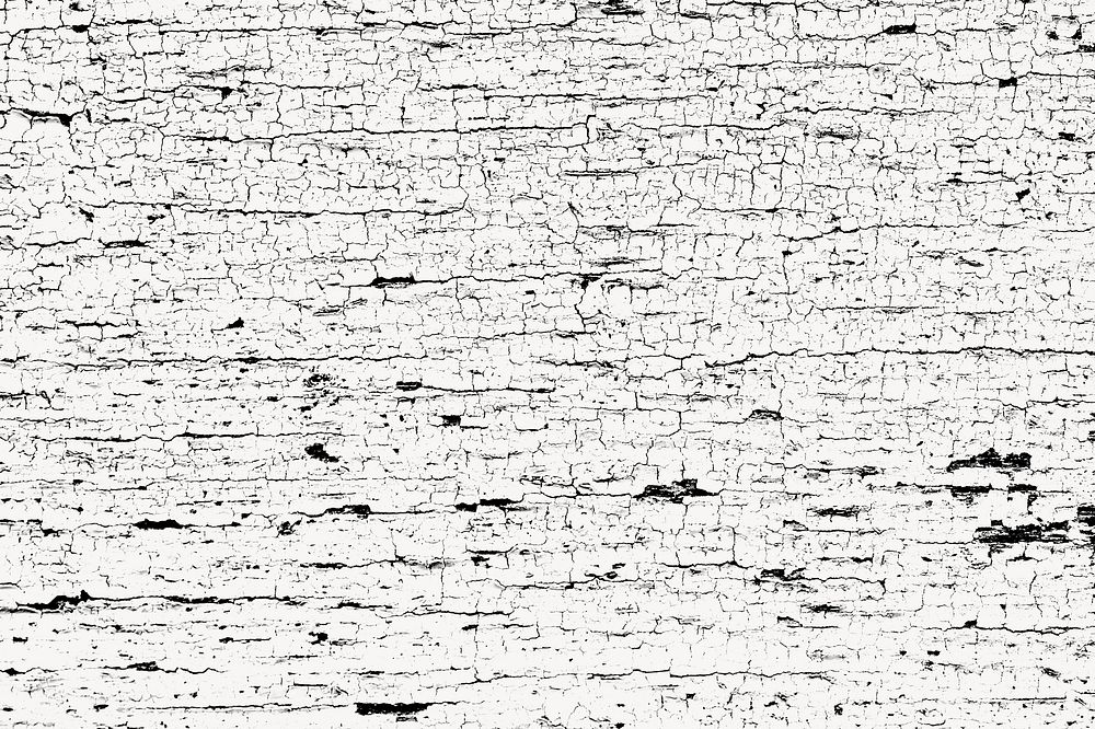 Cracked texture abstract background, black & white design psd