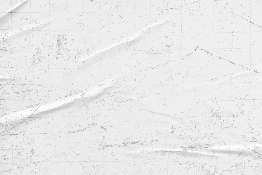 White grunge textured background, abstract design vector