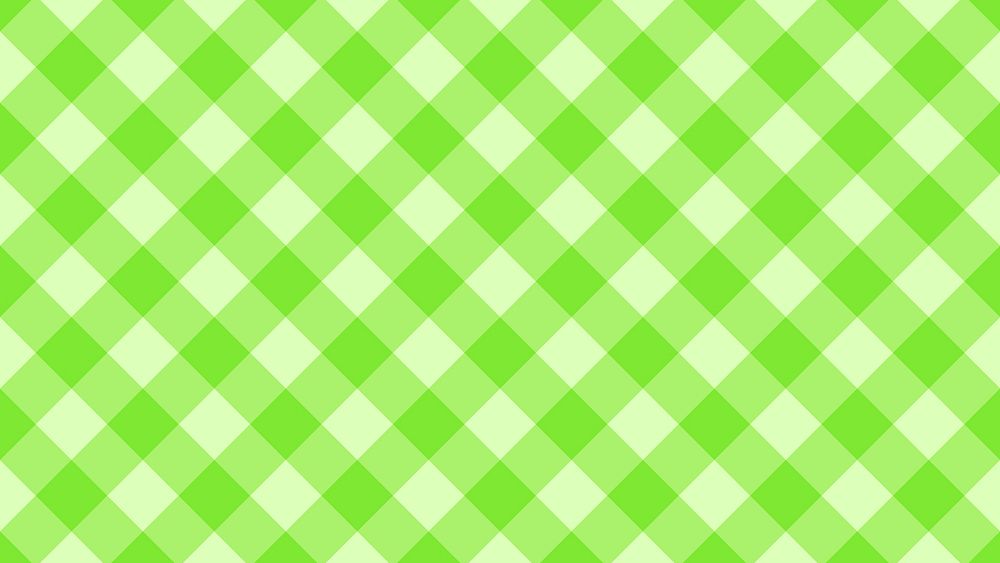 Green plaid pattern HD wallpaper, colourful simple 4k background