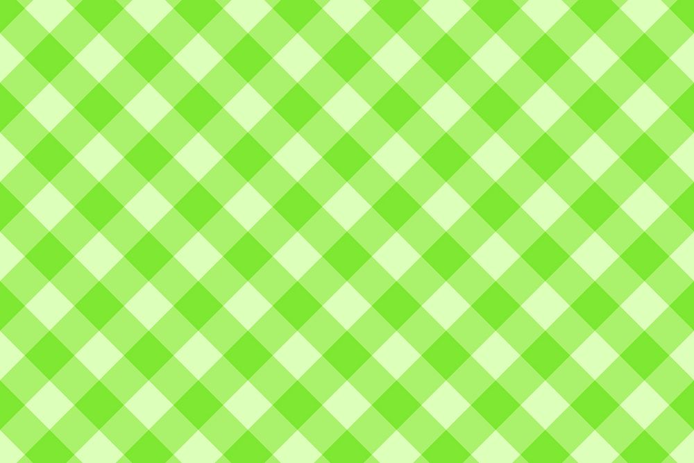 Green plaid pattern background, colourful simple design