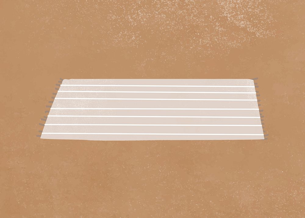 Beige carpet, home decor illustration