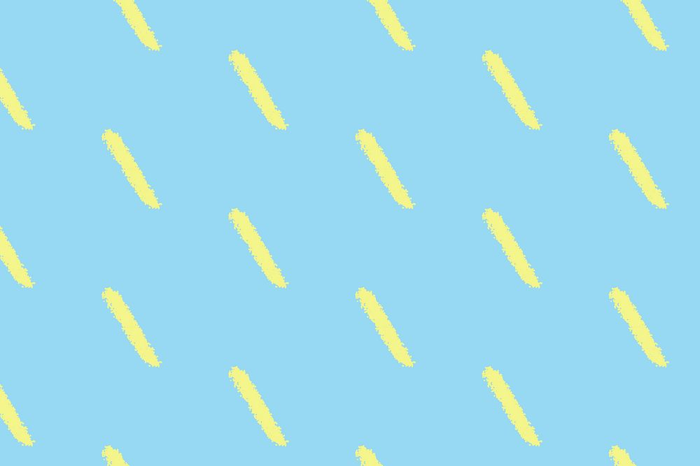 Abstract yellow line pattern, blue background