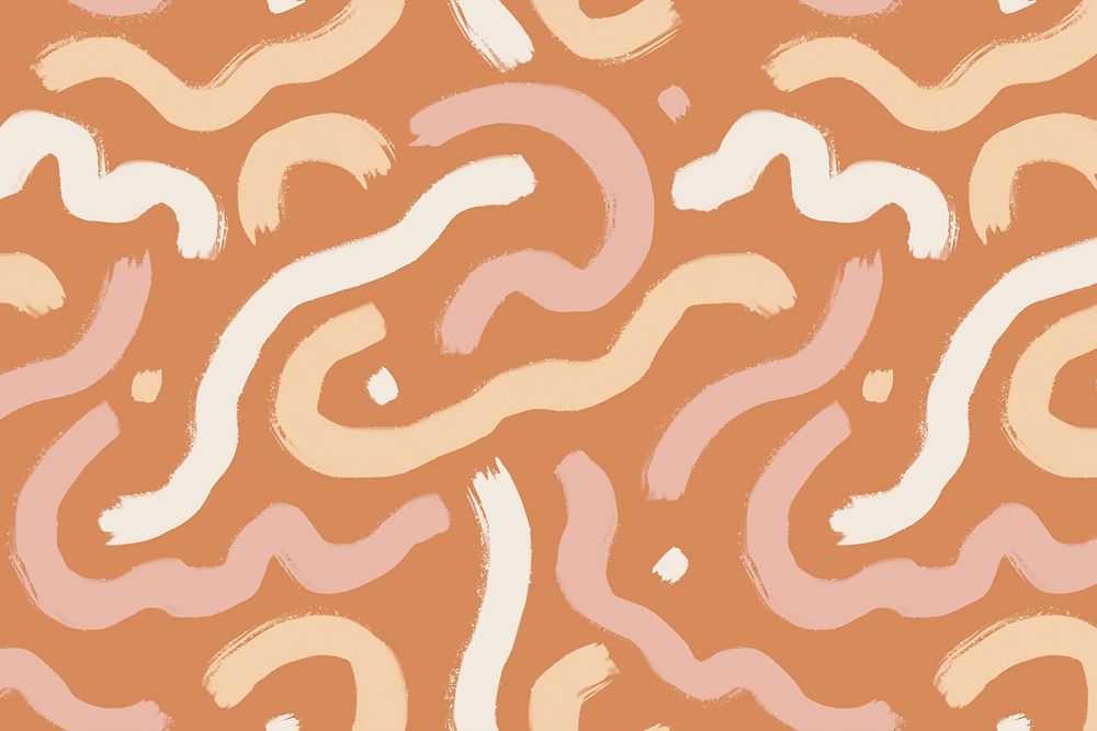 Brown Memphis pattern background, abstract design