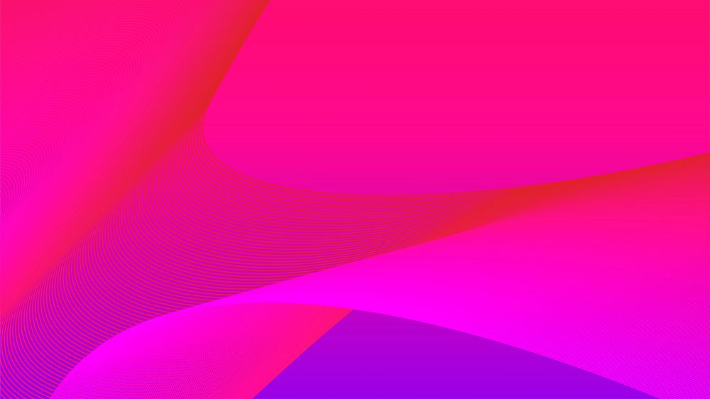 Colorful vibrant 3d wave graphic