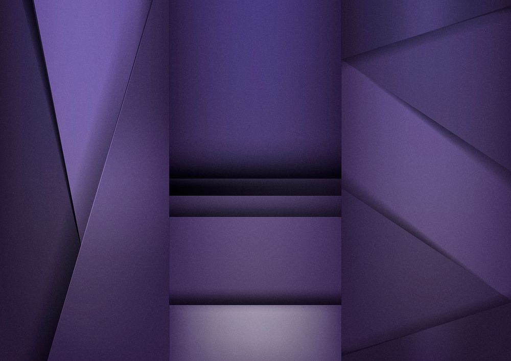 Set of background designs in deep purple