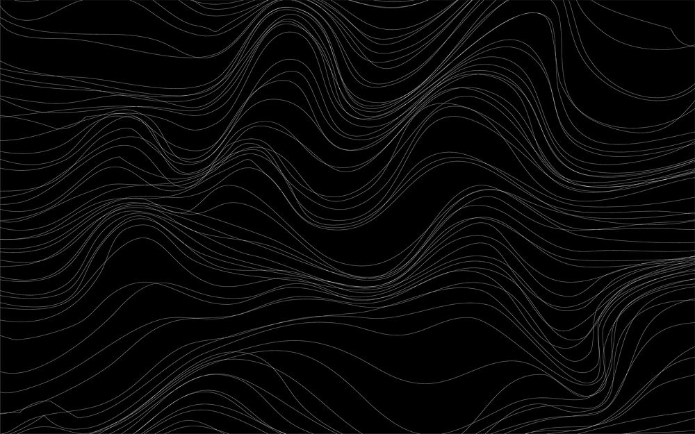 Wave textures black background vector | Premium Vector - rawpixel
