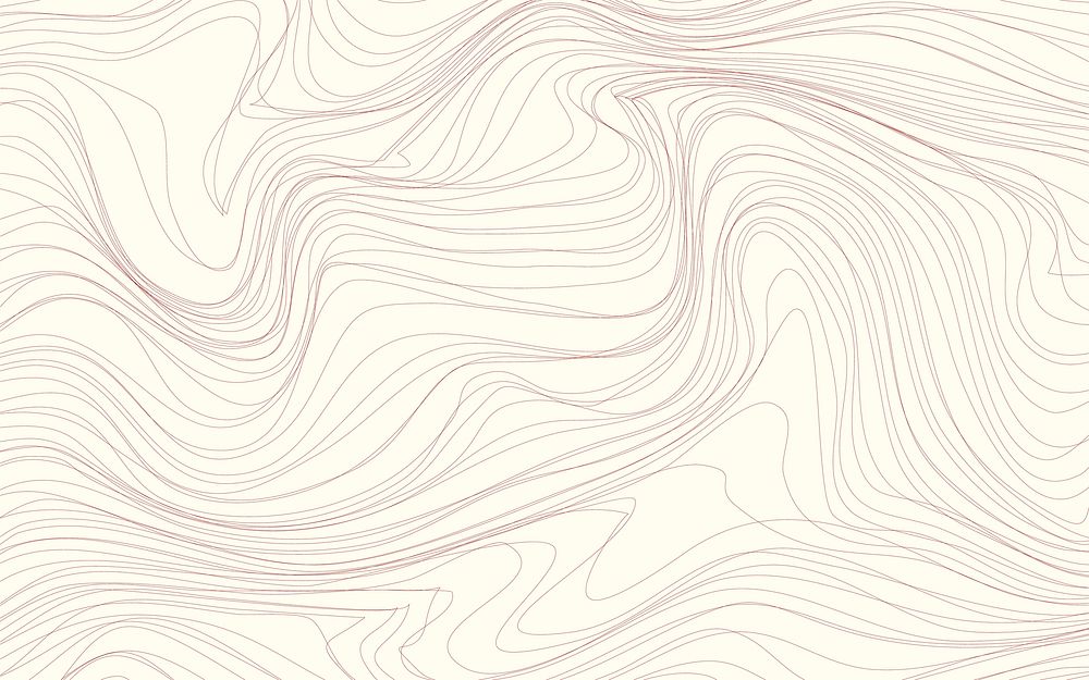 Wave textures cream background vector