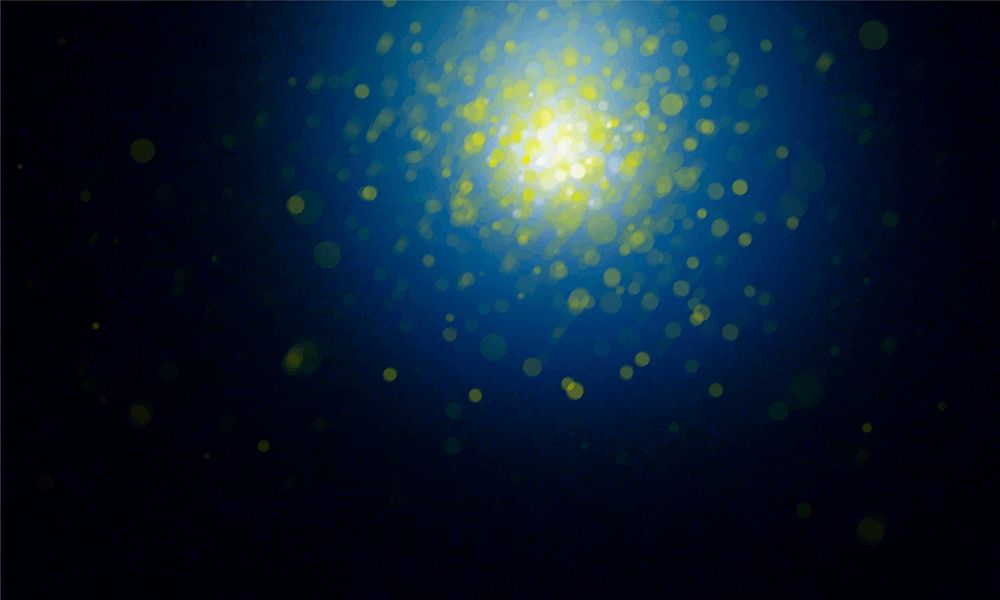 Abstract bokeh blurred lights wallpaper
