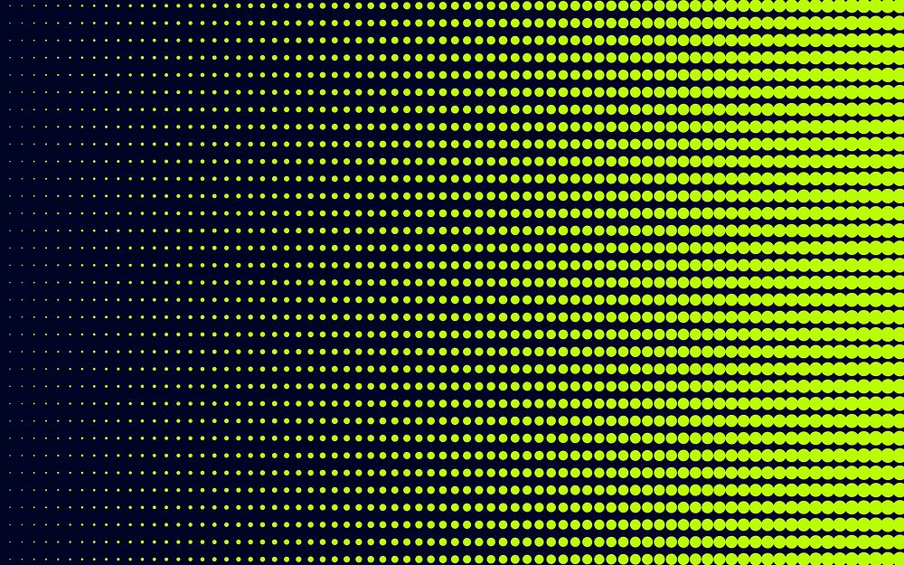 Green gradient halftone background vector