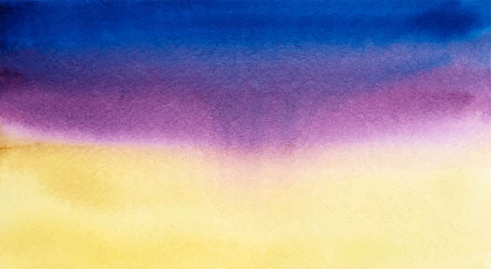 Abstract blue and purple watercolor stain texture