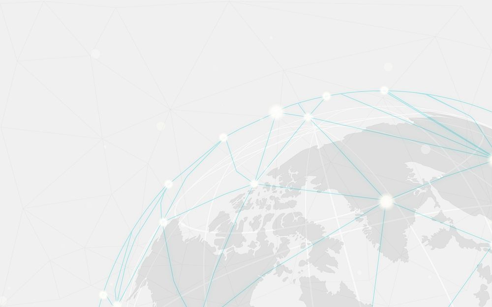 Worldwide connection gray background illustration vector