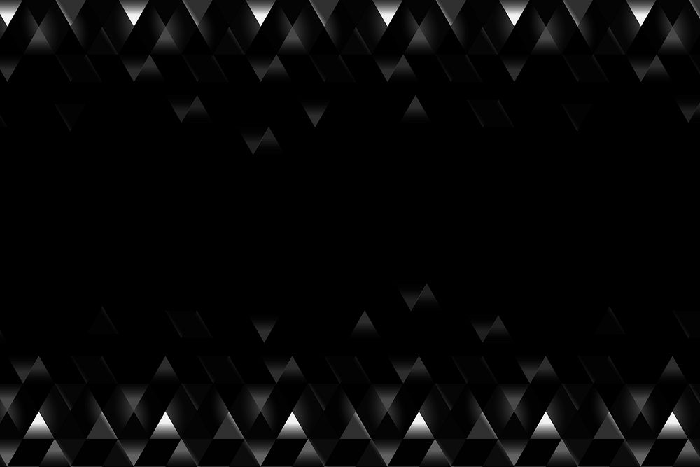 Black prism background design vector