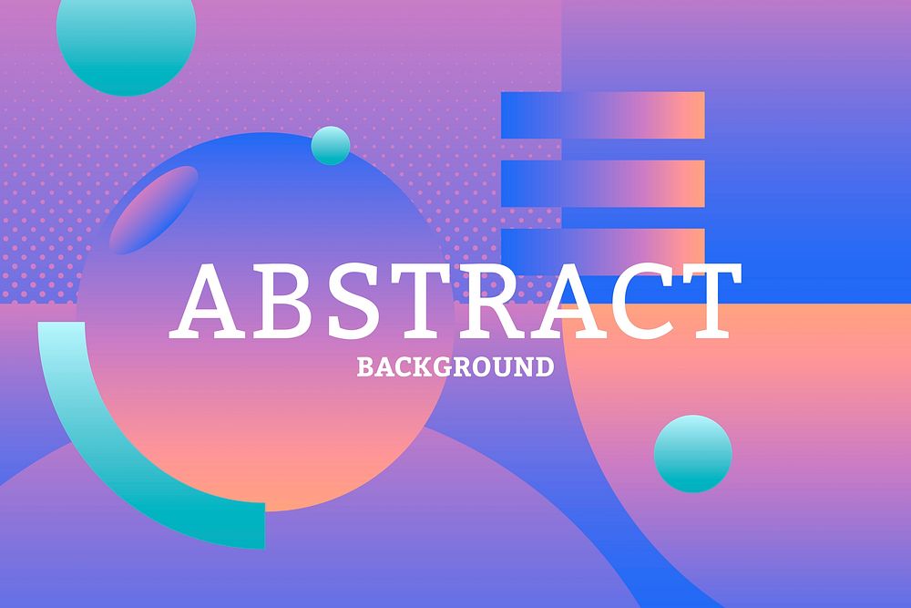 Colorful geometric abstract patterned background vector