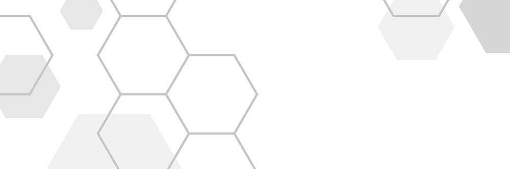 Gray hexagon geometric pattern banner | Free Vector - rawpixel