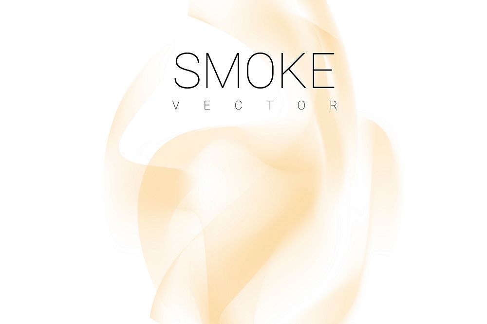 Brown smoke abstract background vector