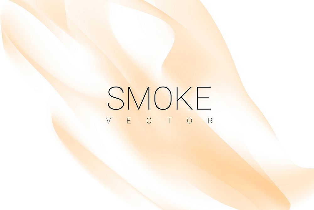Brown smoke abstract background vector