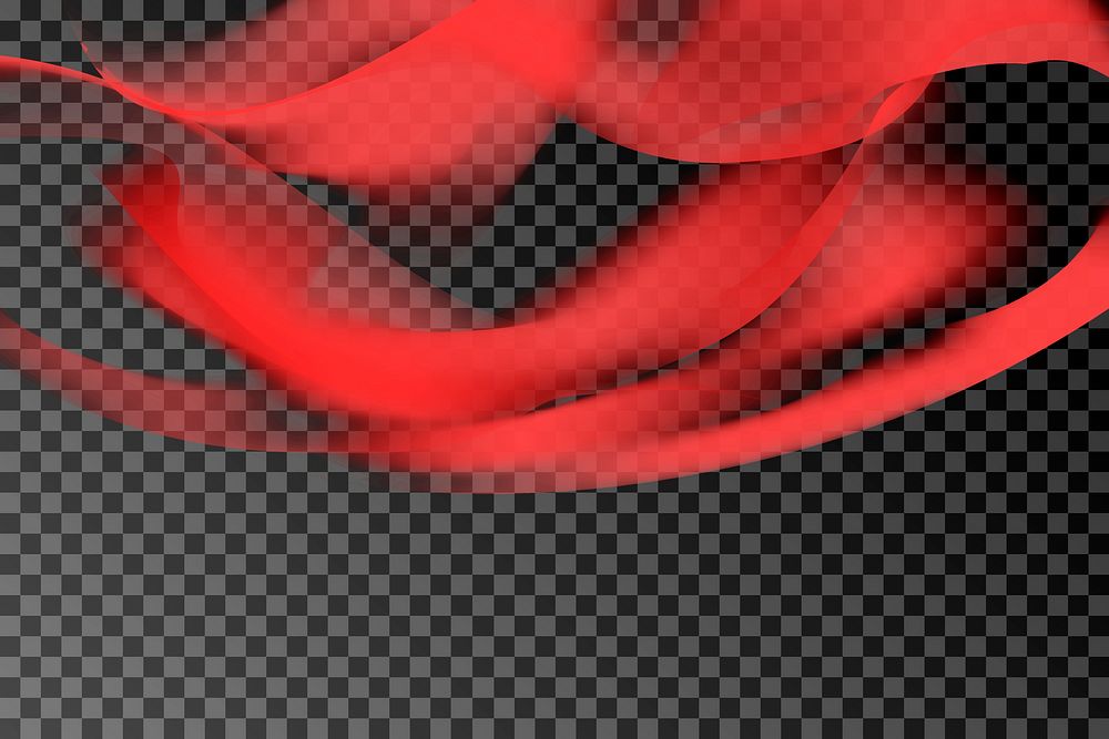 Red smoke abstract background vector