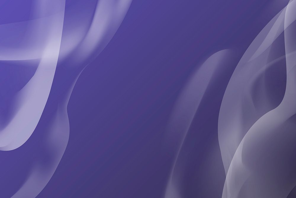 White smoke abstract on purple background vector
