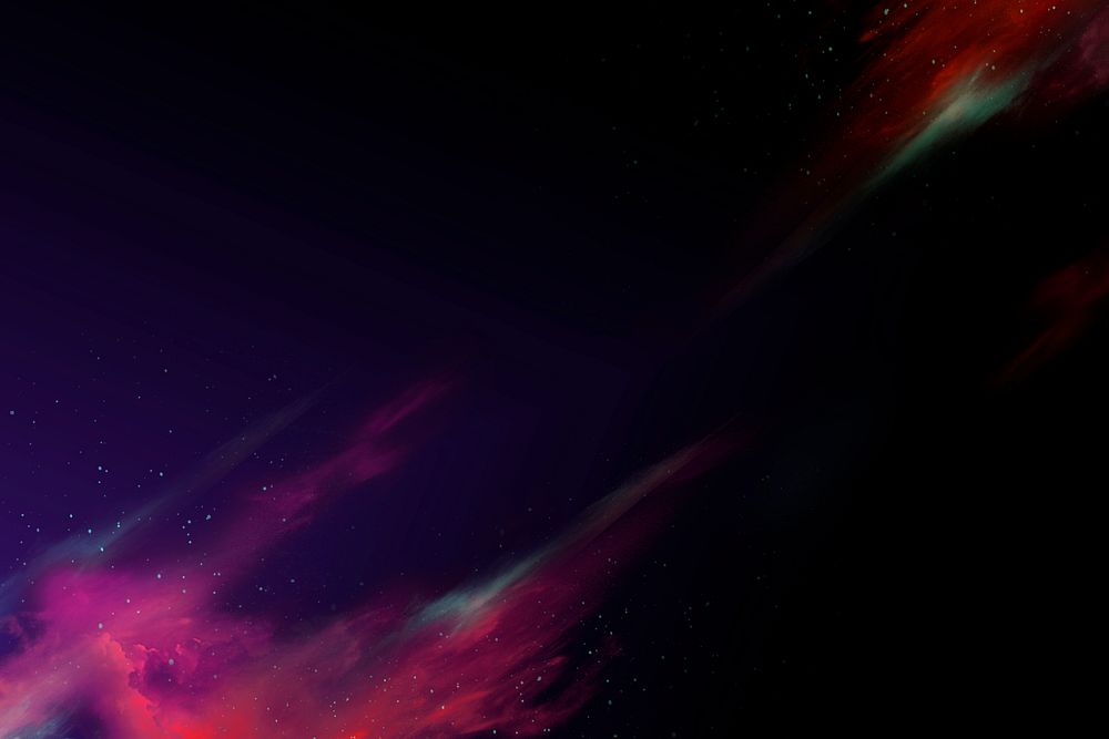 Colorful abstract nebula space background