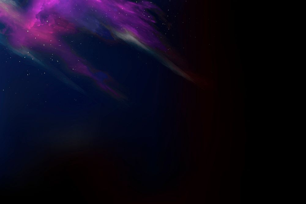 Colorful abstract nebula space background vector