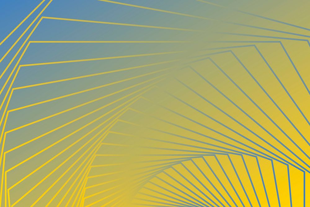 Yellow abstract background design vector