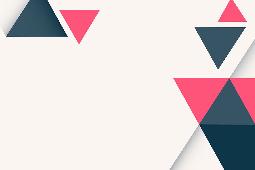 Abstract pink and gray geometric background vector