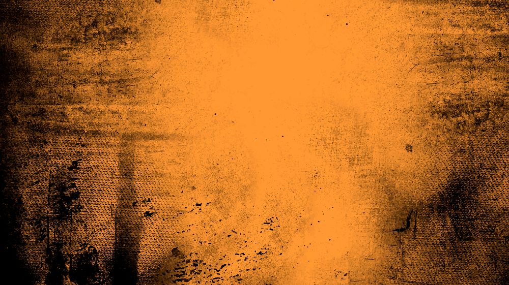 Grunge orange distressed textured background