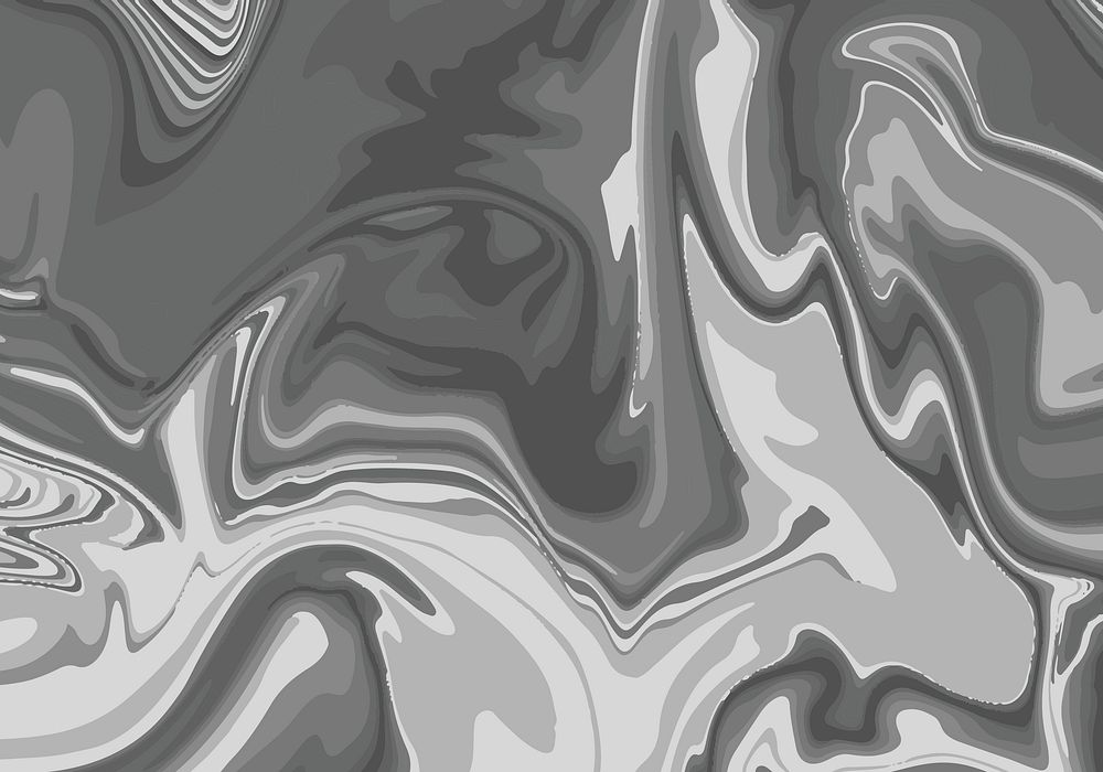 Marble abstract gray and white paint texture background vector