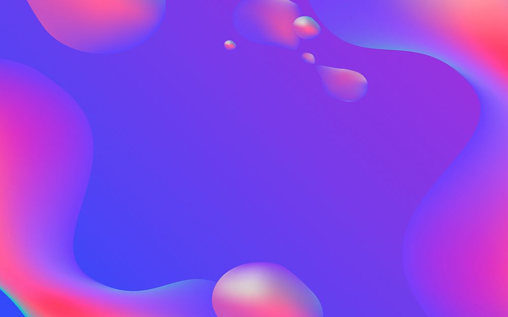 Colorful fluid gradient background vector