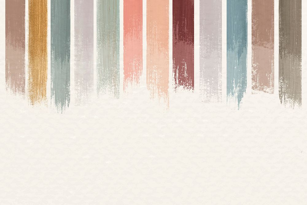 Pastel acrylic abstract background vector