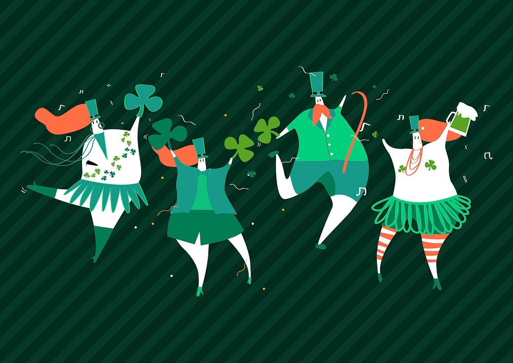 St. Patrick's Day celebration vector
