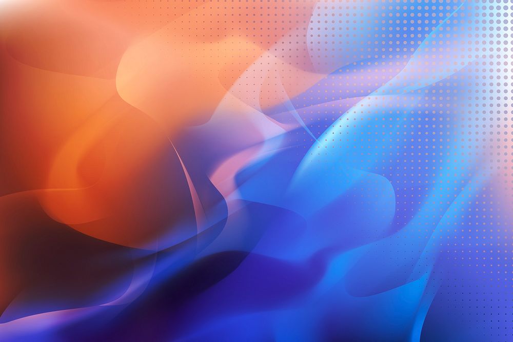 Vibrant orange abstract background vector